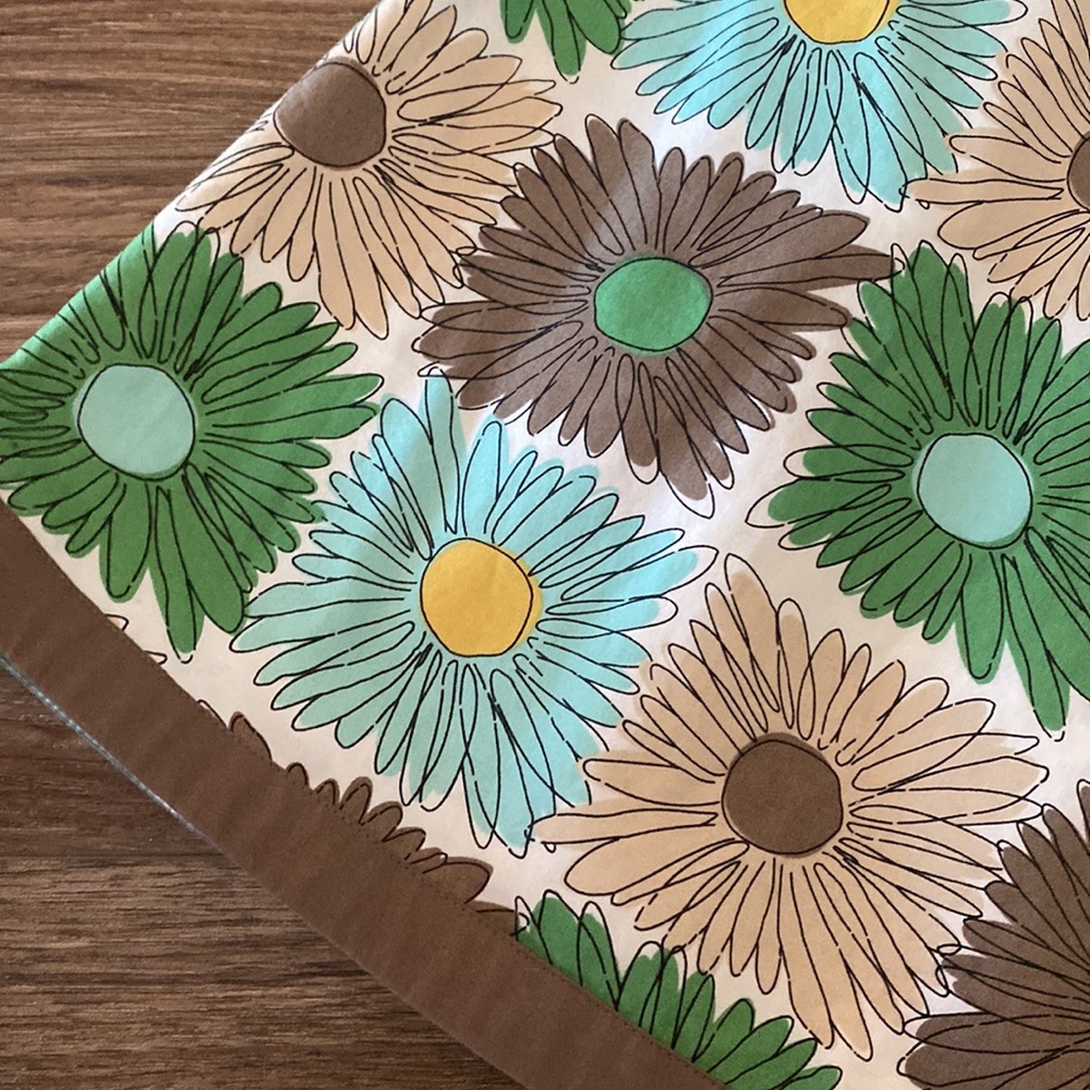 Boden A-Line Skirt with Floral Design - Brown, Green, Yellow - Picture 2 of 9